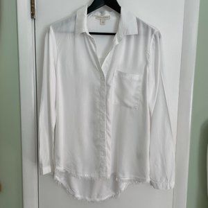 Chelsea & Violet White Button Down Shirt